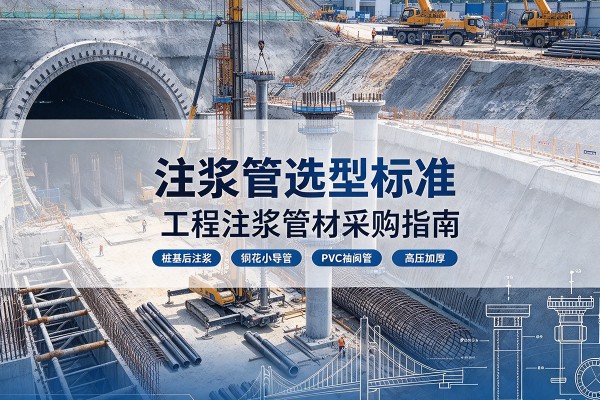 宁波注浆管选型标准